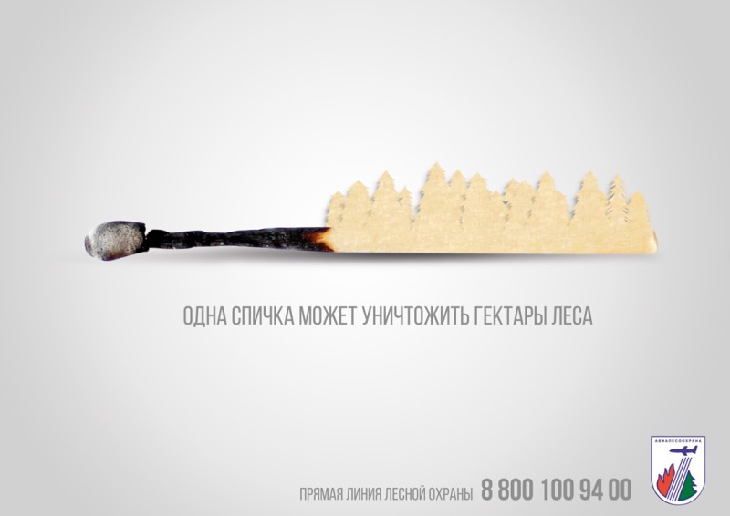 Odna spichka mozhet unichtozhit gektary lesa