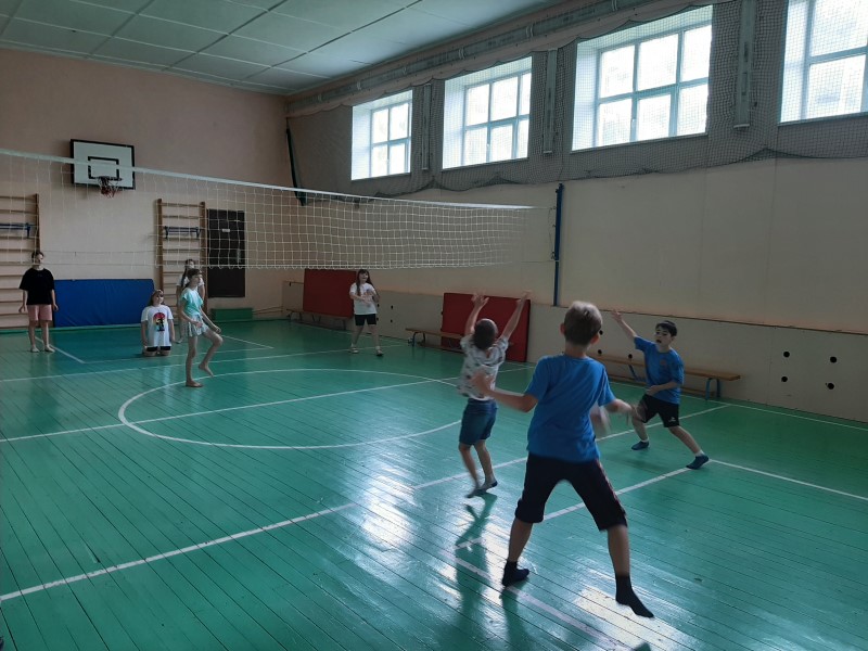 Vstrecha otryadov po pionerbolu 2